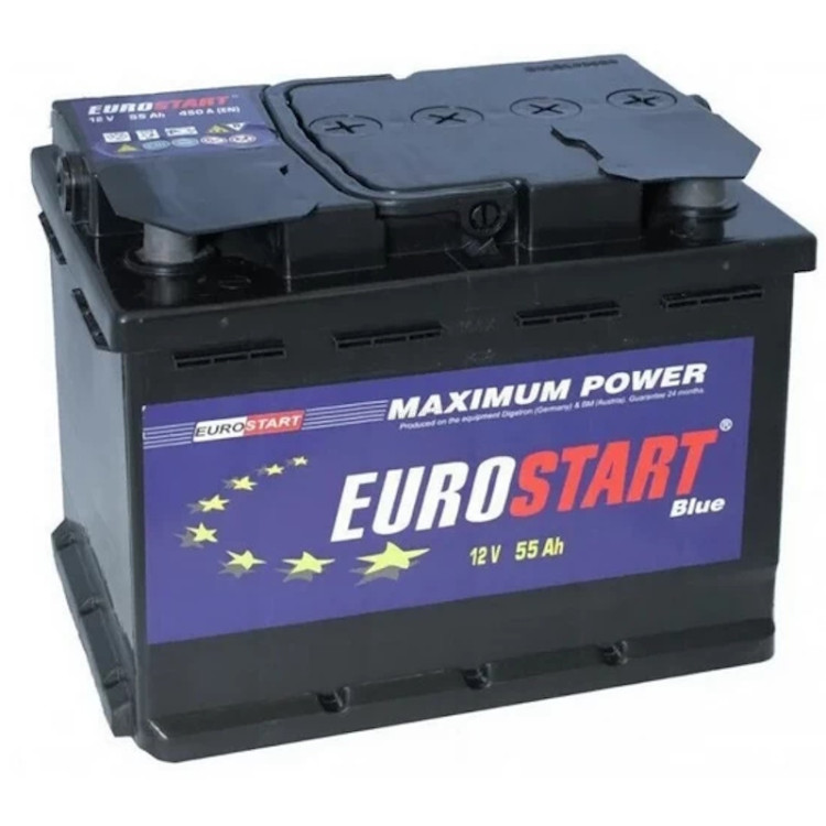 Acumulator Eurostart Blue 55Ah 460A