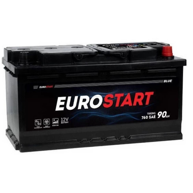 Аккумулятор Eurostart Blue ETN0 90Ah 730A R