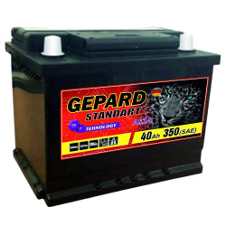 Acumulator Gepard Standart 40Ah 350A R+ Thumb