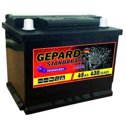 Acumulator Gepard Standart 45Ah 430A L+ Thumb