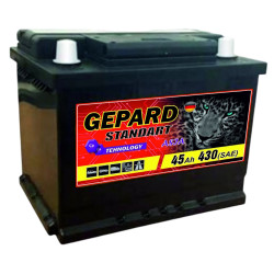 Acumulator Gepard Standart 45Ah 430A R+