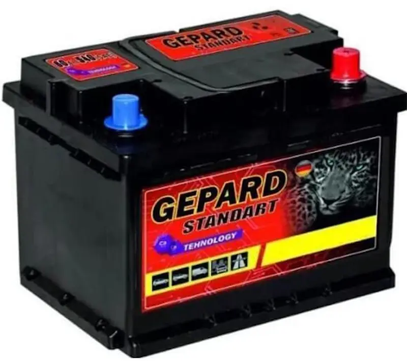 Аккумулятор Gepard Standart 62Ah 600А