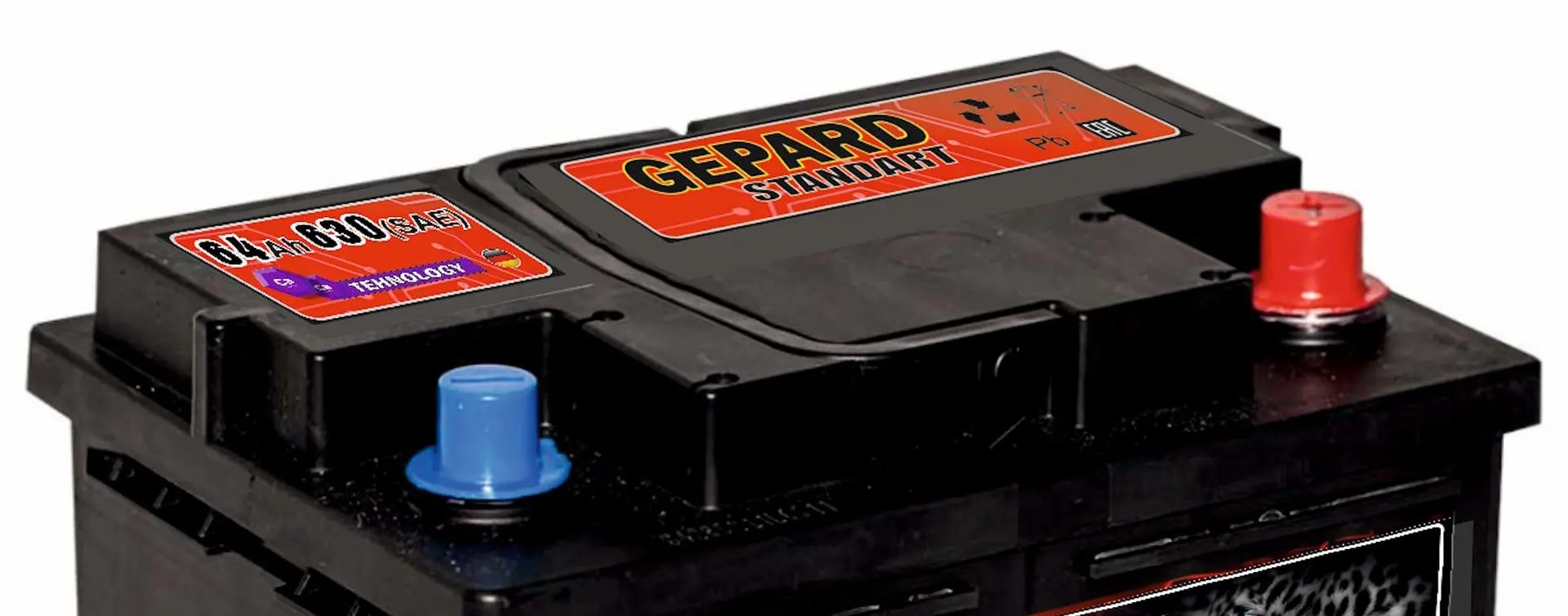 Acumulator Gepard Standart 64Ah 630A +R