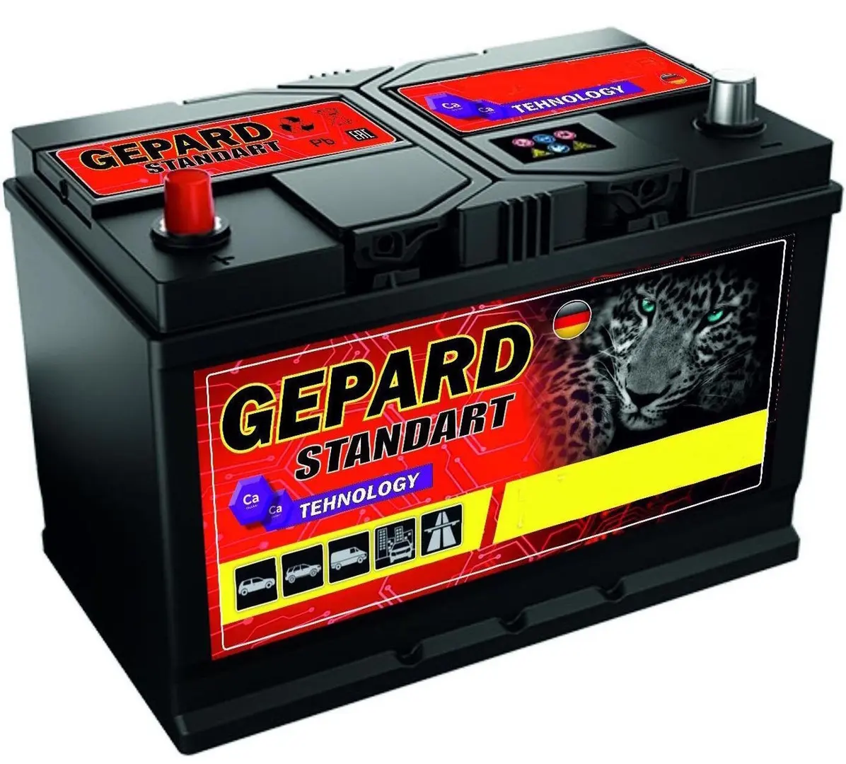 Аккумулятор Gepard Standart 70Ah 660А