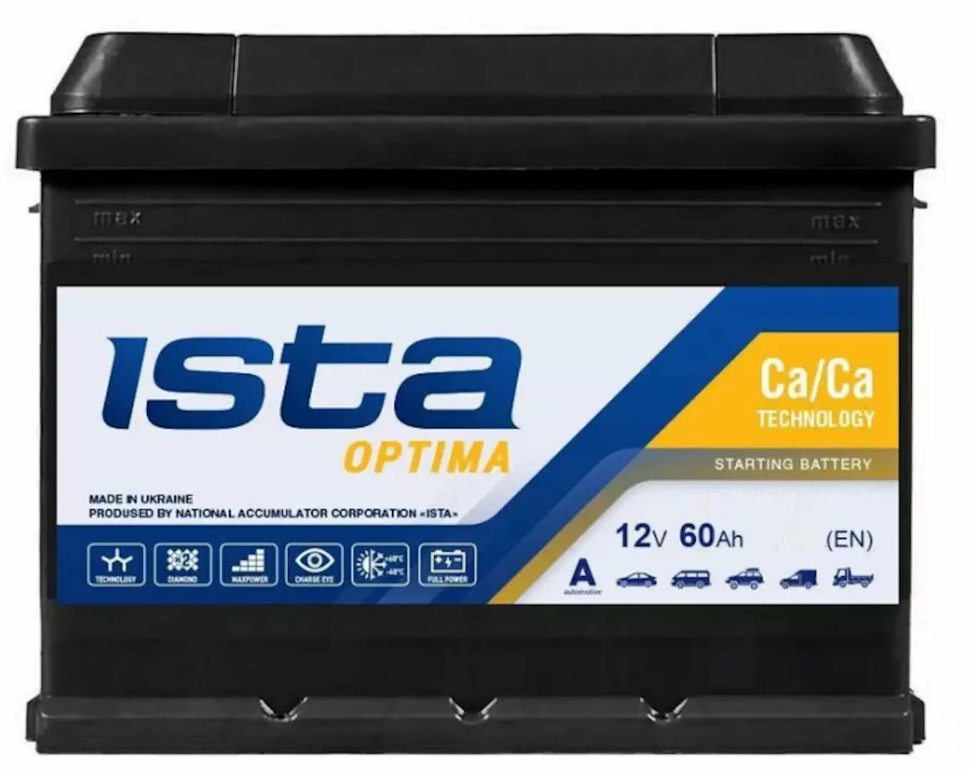 Acumulator Ista Optima 60Ah 580A +R