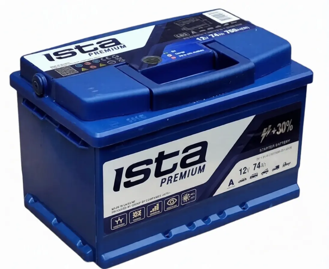 Acumulator Ista Premium 74Ah 720A +R