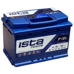 Acumulator Ista Premium 80Ah 760A +R