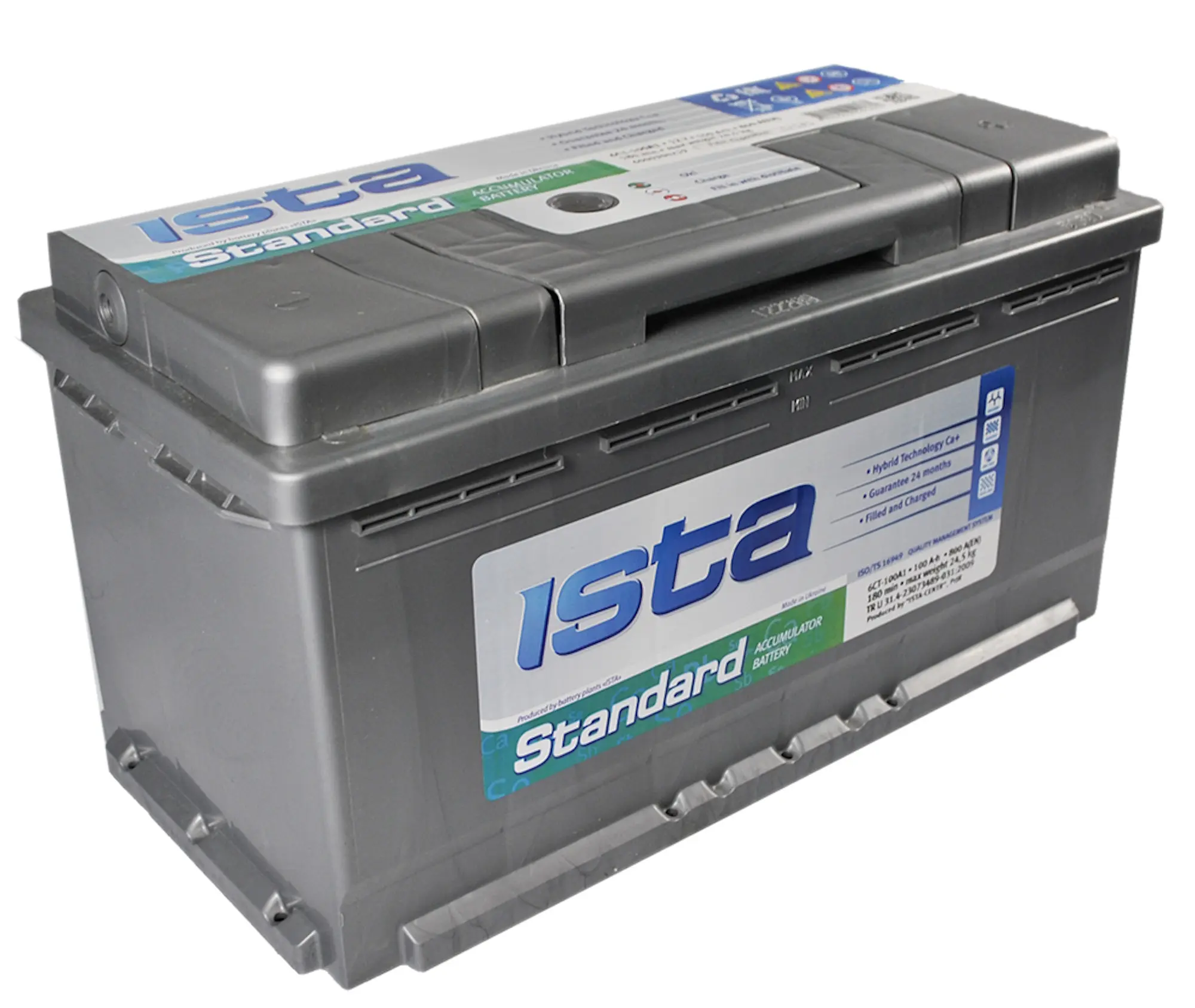 Acumulator Ista Standard 100Ah 840A +R