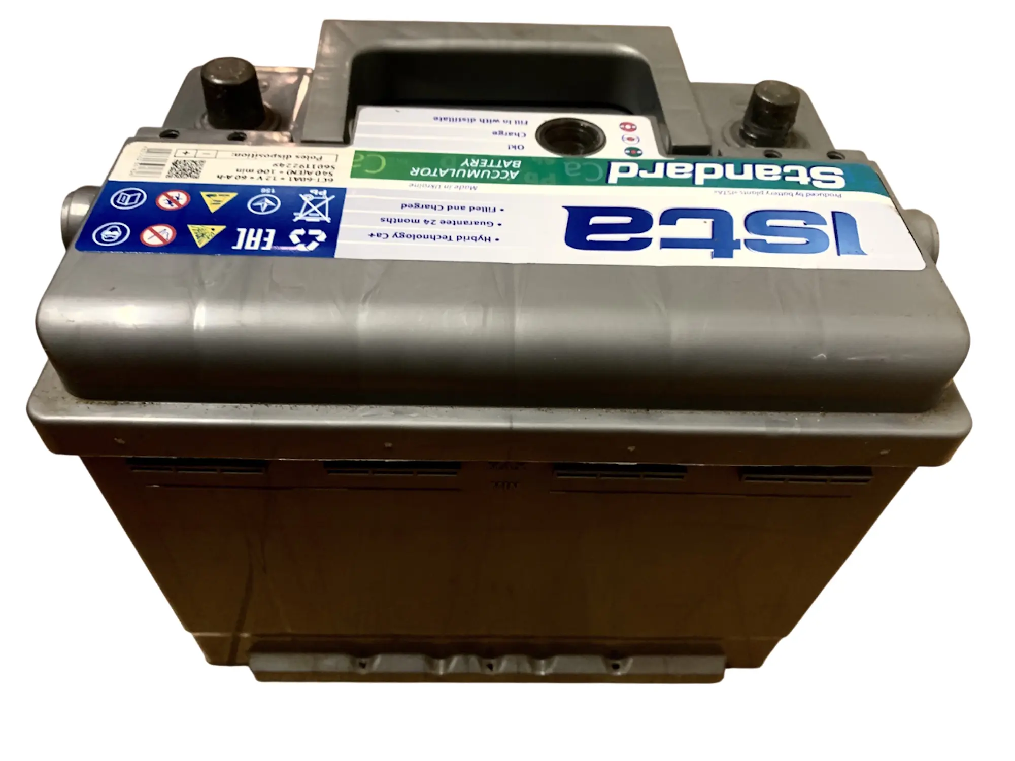 Acumulator Ista Standard 63Ah 640A +R