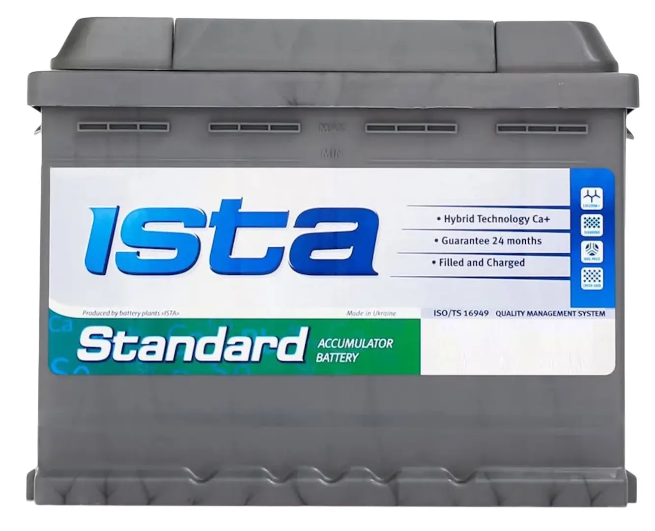 Acumulator Ista Standard 63Ah 640A +R