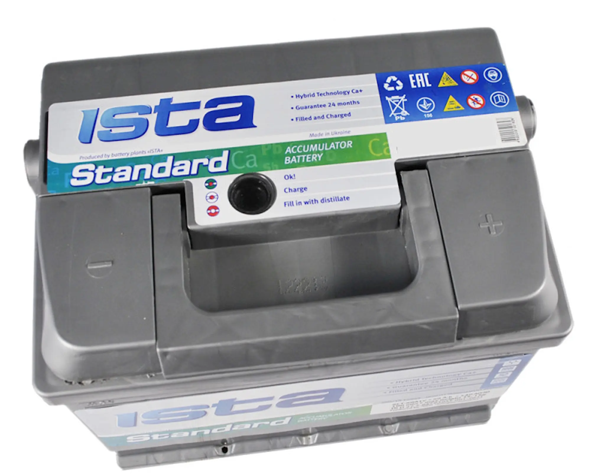 Acumulator Ista Standart 74Ah 680A +R