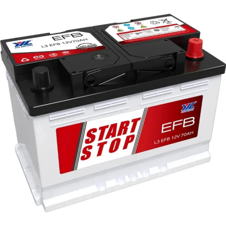 Аккумулятор JYC L3 EFB 70Ah 700A