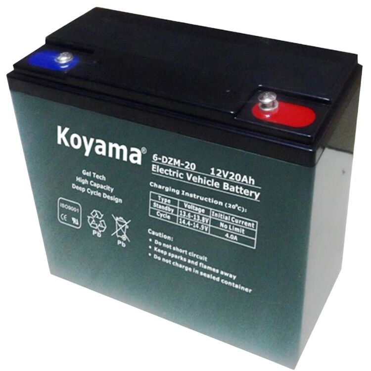 Acumulator KOYAMA MOTO 6-DZM-20, 12V