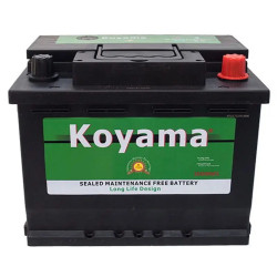 Acumulator Koyama 75D23L 60Ah 540A P+ Thumb