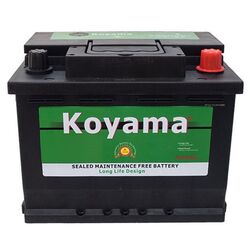 Acumulator Koyama L2 62 P+ 62Ah 630A