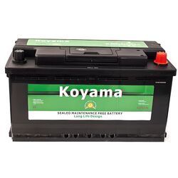 Acumulator Koyama L5 100 P+ 100Ah 1000A 