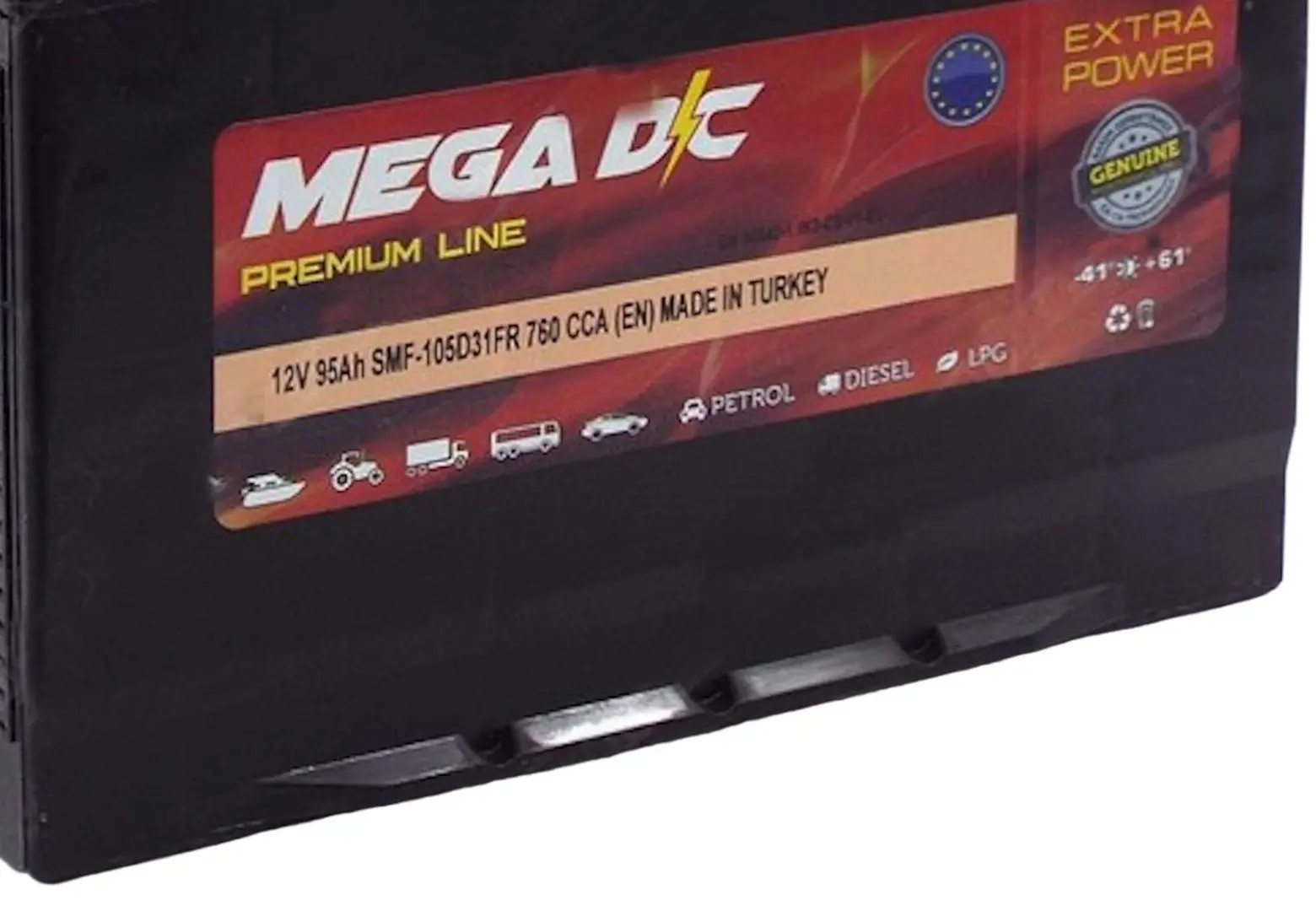 Acumulator Mega DC 95Ah 760A +L