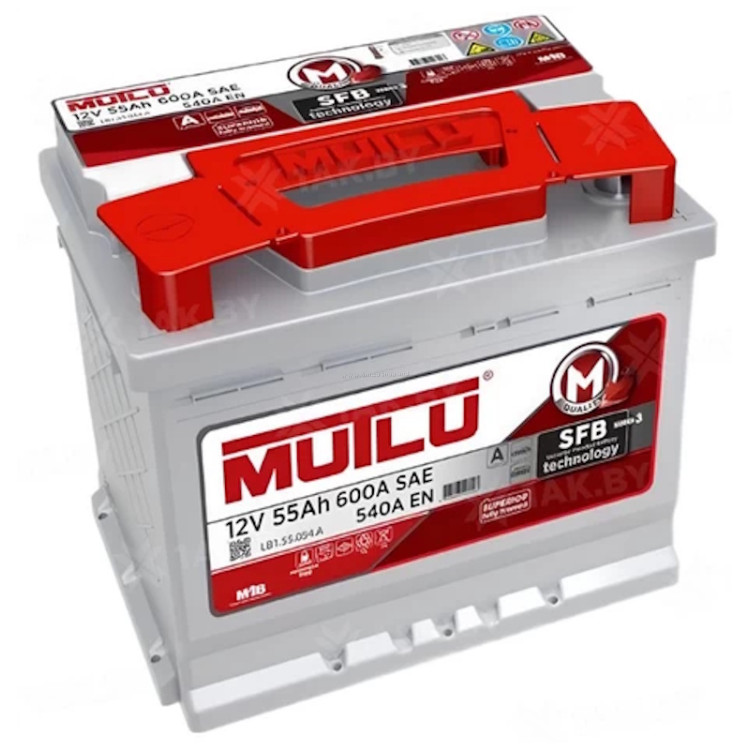 Аккумулятор Mutlu SFB 55Ah 540A