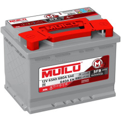 Acumulator Mutlu SFB 63Ah 640A P+
