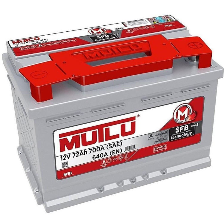 Аккумулятор Mutlu SFB 72Ah 640A