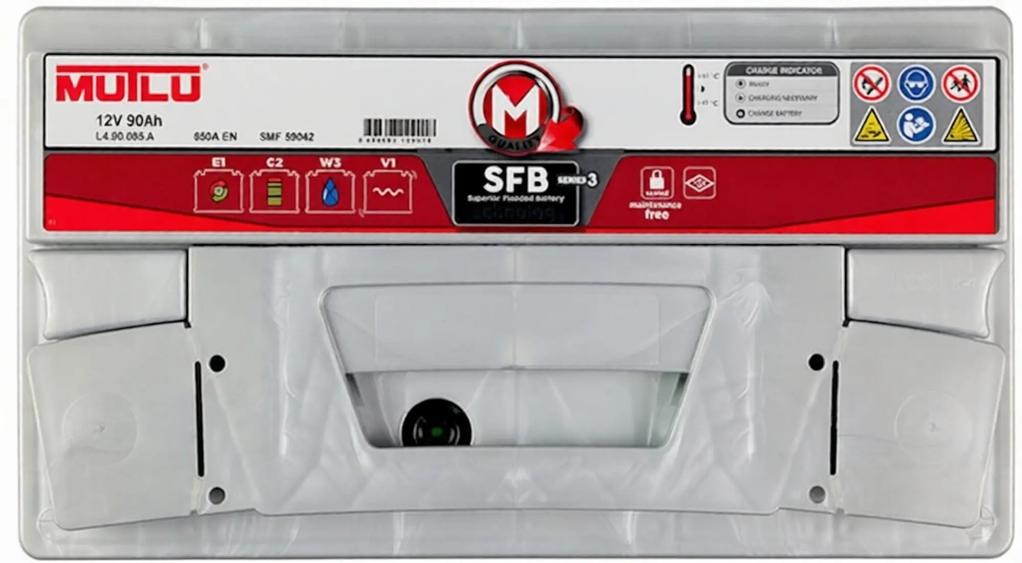 Acumulator Mutlu SFB 90Ah 850A P+