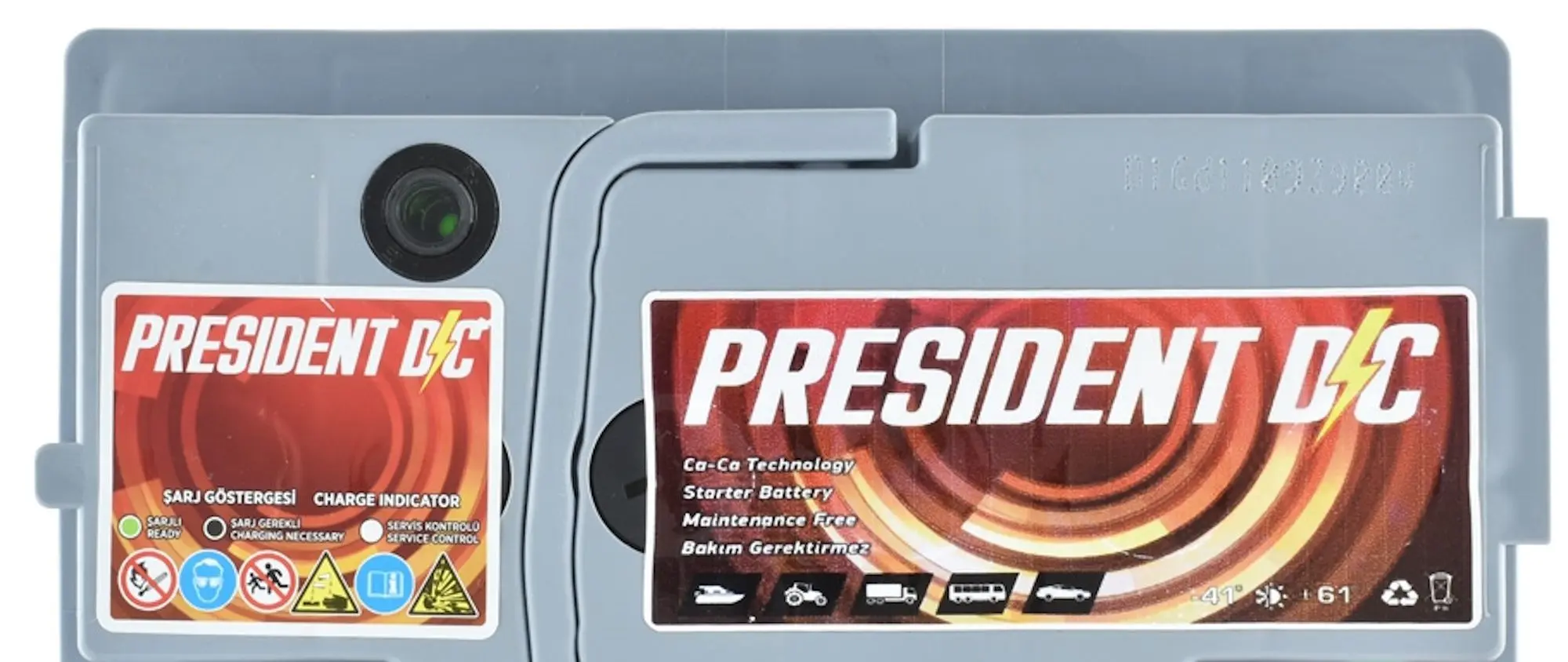 Acumulator President DC 62Ah 600A