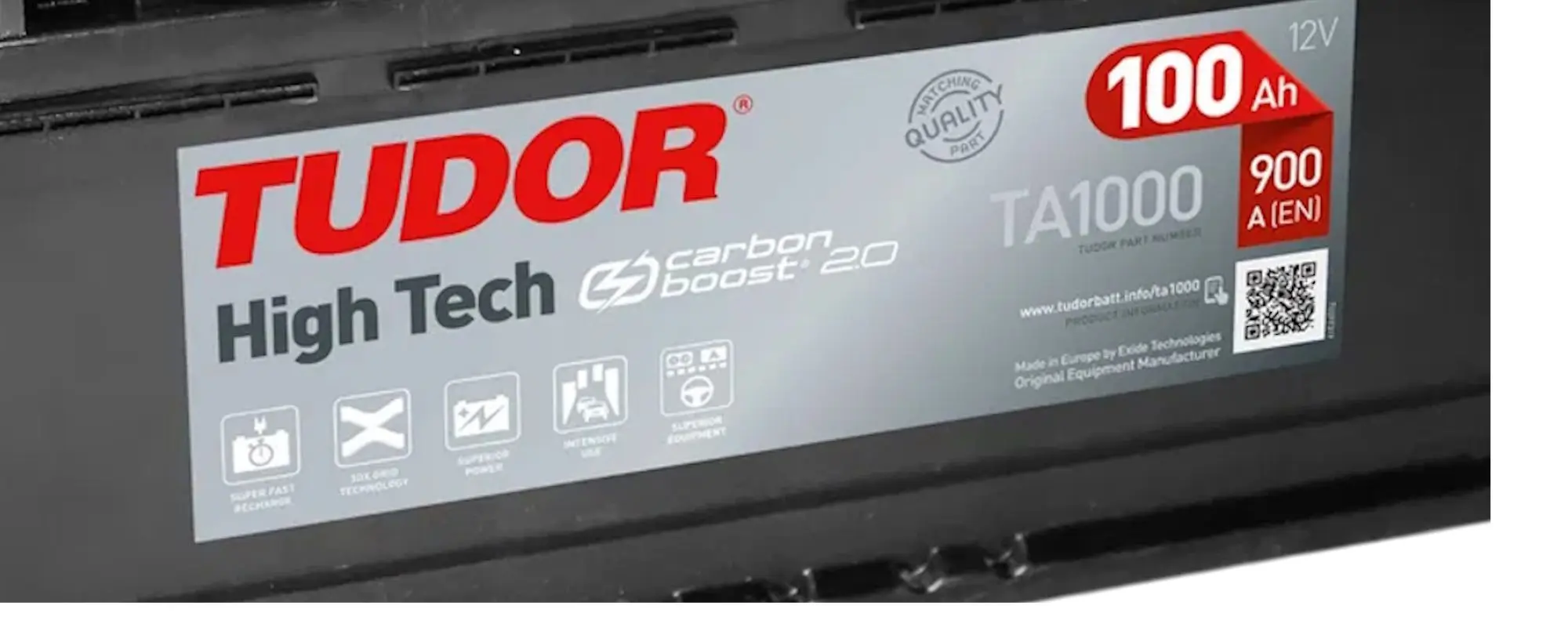 Acumulator Tudor High Tech TA1000 L05 100Ah 900A P+