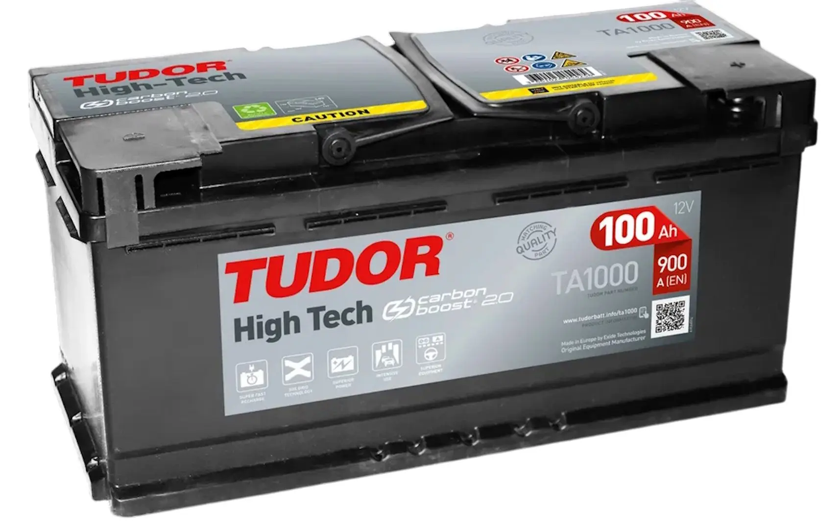Acumulator Tudor High Tech TA1000 L05 100Ah 900A P+