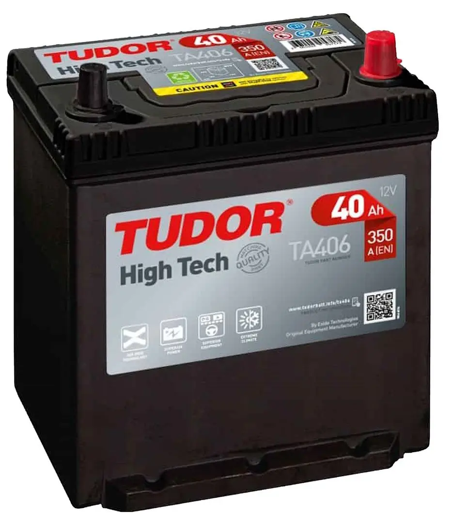 Acumulator Tudor High Tech TA406 B19 40Ah 350A P+