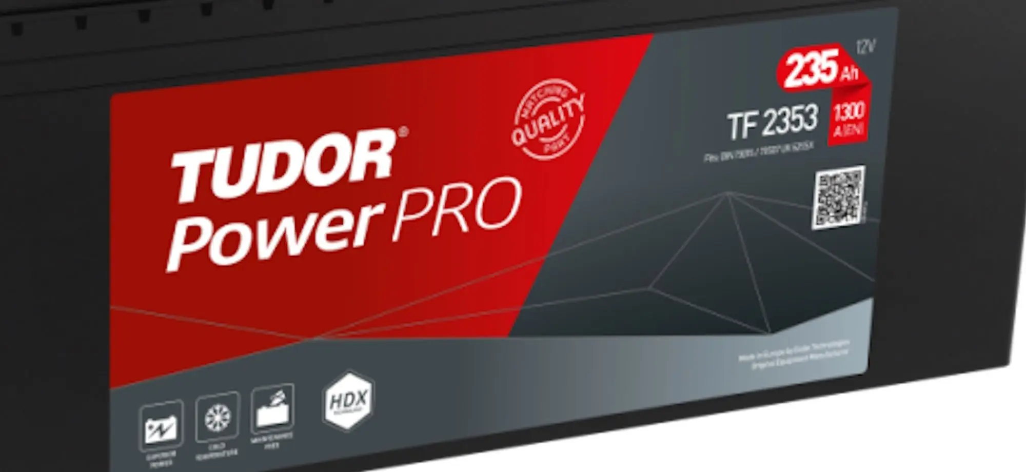 Аккумулятор Tudor Power Pro TF2353 D06 235Ah 1300A L+