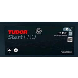 Acumulator Tudor Start Pro TG1903 D05 190Ah 1100A L+ Thumb