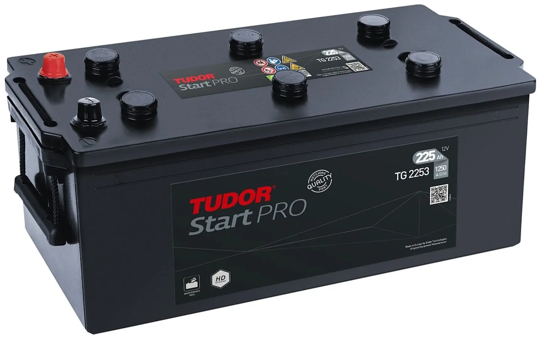Acumulator Tudor Start Pro TG2253 D06 225Ah 1200A L+