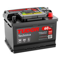Acumulator Tudor Technica TB602 LB2 60Ah 540A P+