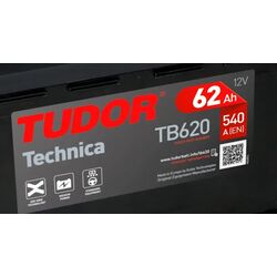 Acumulator Tudor Technica TB620 L02 62Ah 540A P+ Thumb