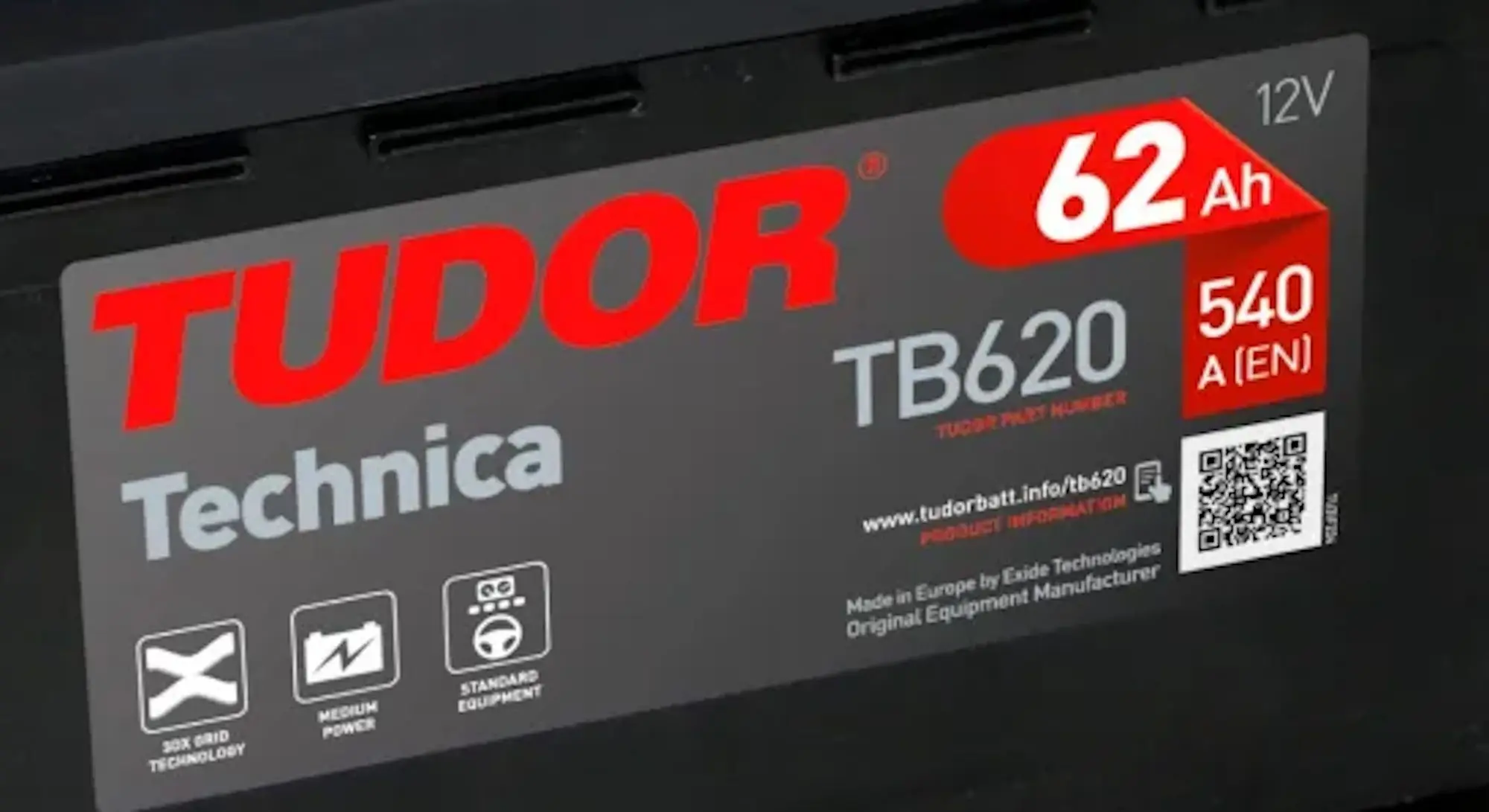 Acumulator Tudor Technica TB620 L02 62Ah 540A P+