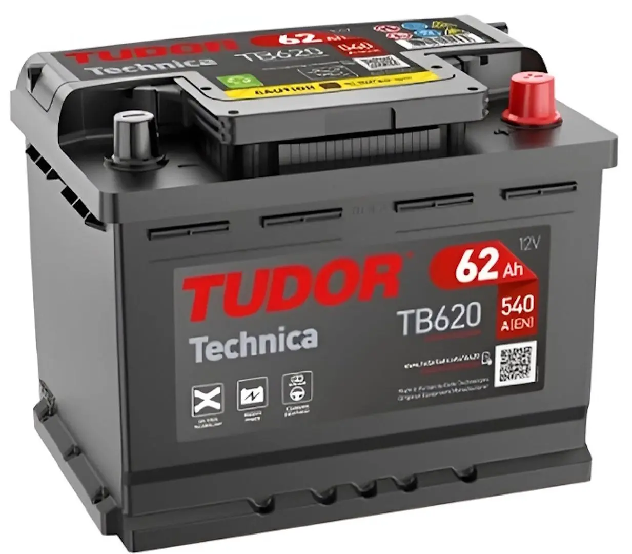 Acumulator Tudor Technica TB620 L02 62Ah 540A P+