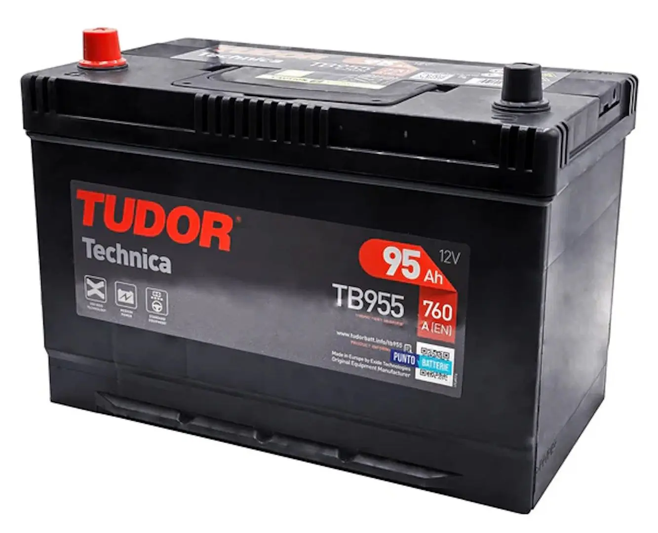 Acumulator Tudor Technica TB955 D31 95Ah 760A L+