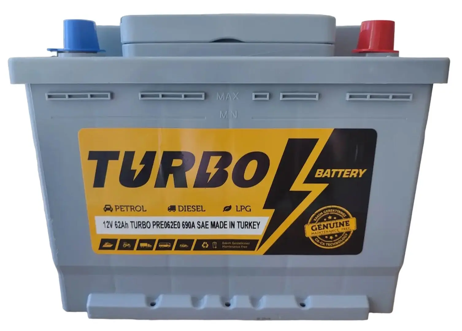 Аккумулятор Turbo EFB Start Stop 62Ah 690A