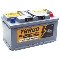 Аккумулятор Turbo EFB Start Stop 80Ah 760A