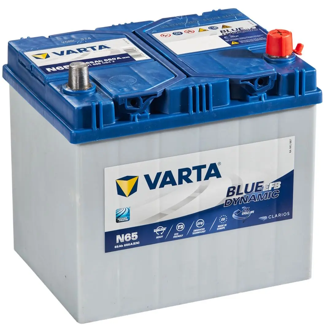 Acumulator Varta Blue Dynamic EFB N65 65Ah 650A