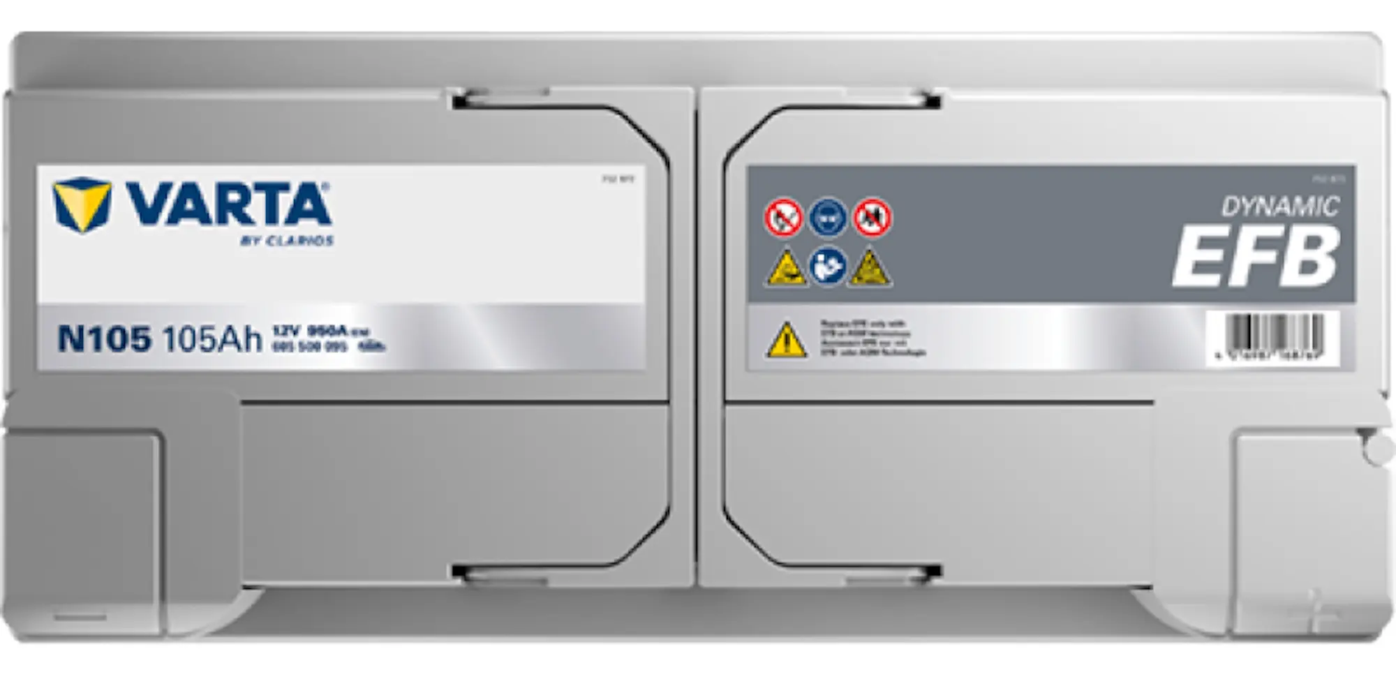 Acumulator Varta Dynamic EFB 105Ah 950A 605500095