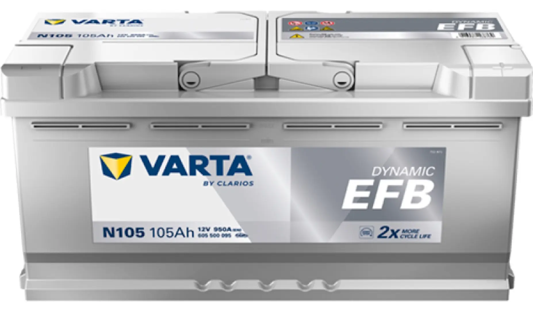 Acumulator Varta Dynamic EFB 105Ah 950A 605500095