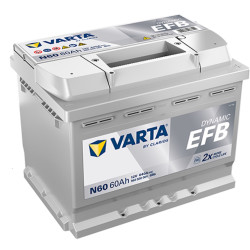 Acumulator Varta Dynamic EFB 60Ah 640A 560500064K262 Thumb