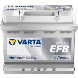 Acumulator Varta Dynamic EFB 60Ah 640A 560500064K262