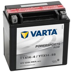 Acumulator Varta Powersports AGM 12Ah 200A
