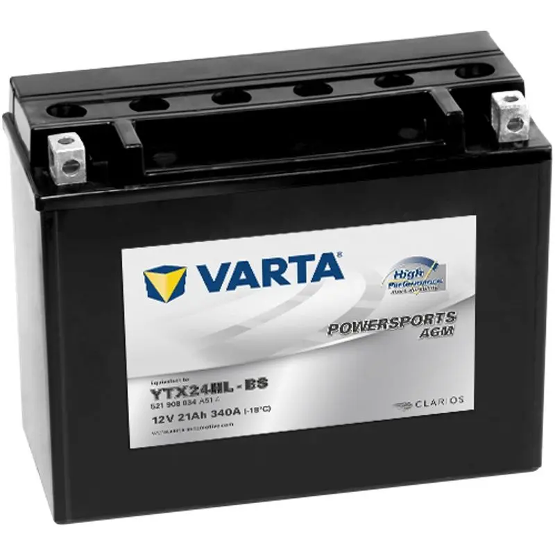 Acumulator Varta Powersports AGM YTX24HL-BS 21Ah 340A