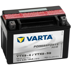 Acumulator Varta Powersports AGM YTX9-BS 8Ah 135A