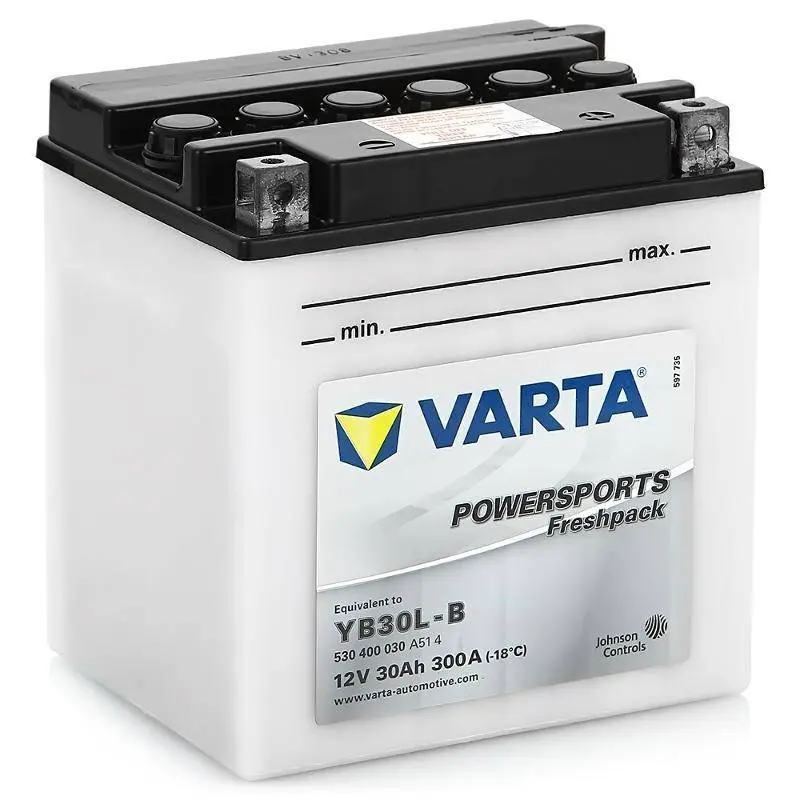 Acumulator Varta Powersports Freshpack YB30L-B 30Ah 300A