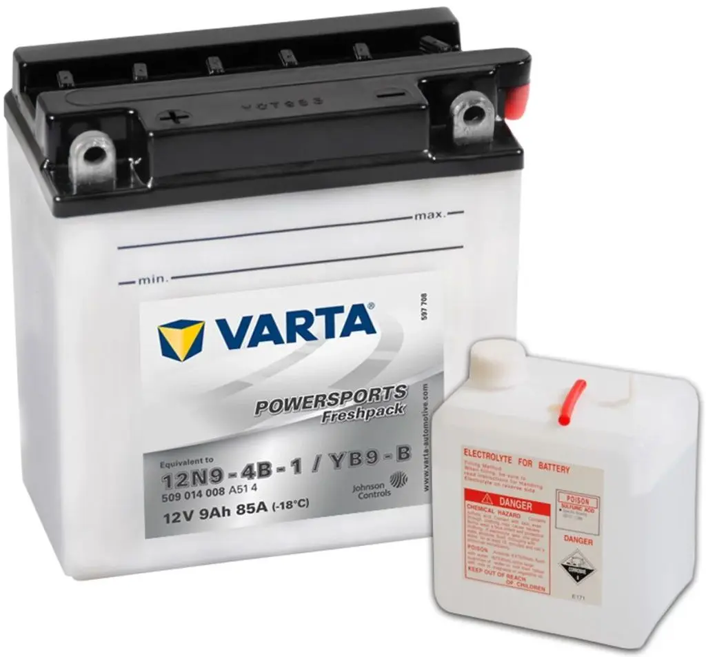 Acumulator Varta Powersports YB9-B 12V 9AH 85A (509014009I314)