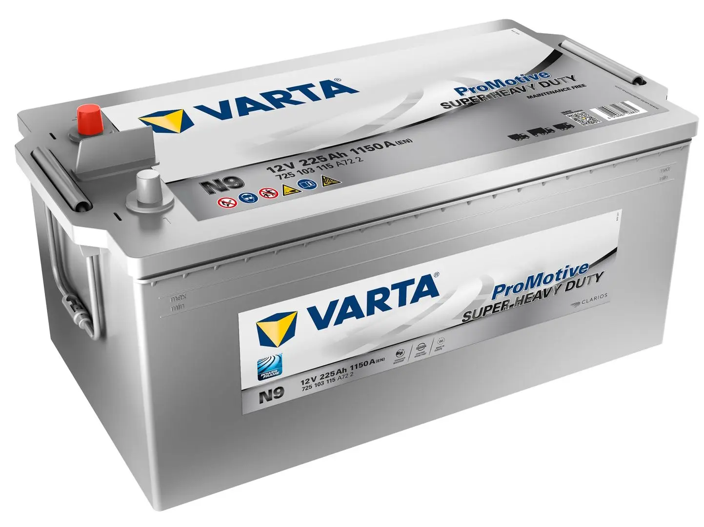Acumulator Varta ProMotive Super Heavy Duty 225Ah 1150A